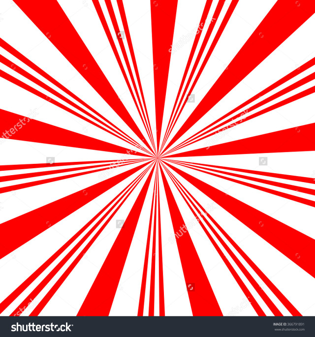 Red white striped sunburst pattern free wallpaper - medium preview image