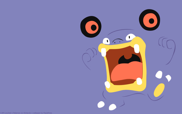Cartoon character googly eyes tongue free wallpaper - medium preview image