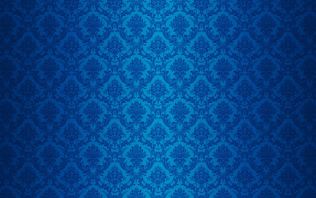 Blue wallpaper floral pattern flowers free wallpaper - medium preview image