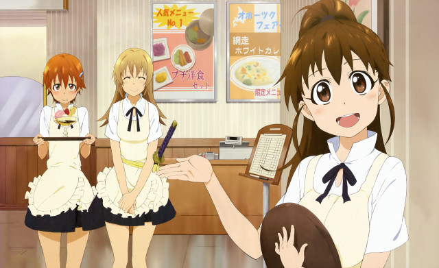 Girls group room food plate free wallpaper - medium preview image