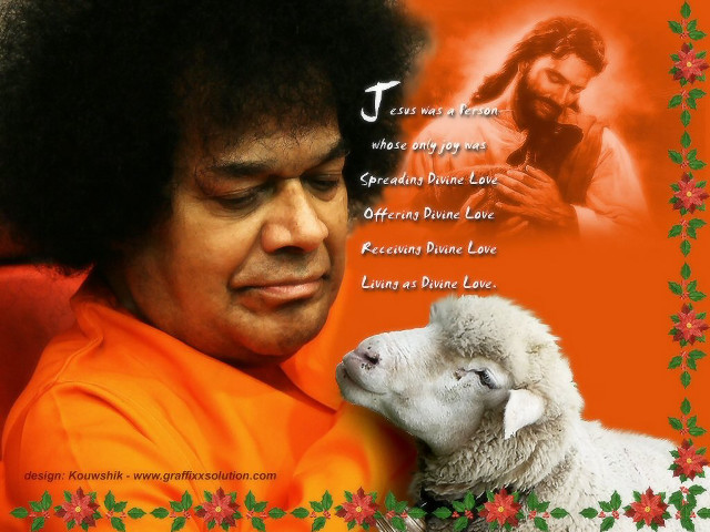 Man sheep lap jesus picture free wallpaper - medium preview image