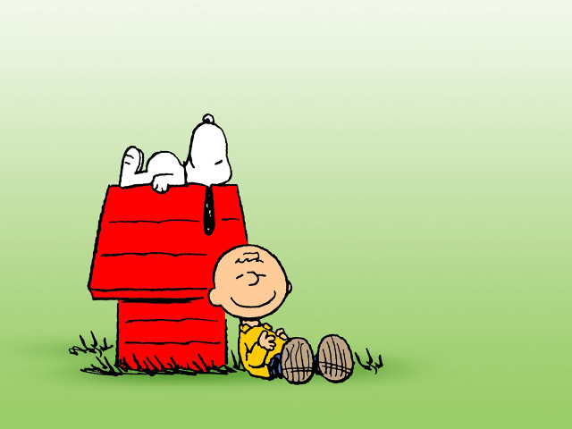 Charlie brown cartoon red barrel free wallpaper - medium preview image