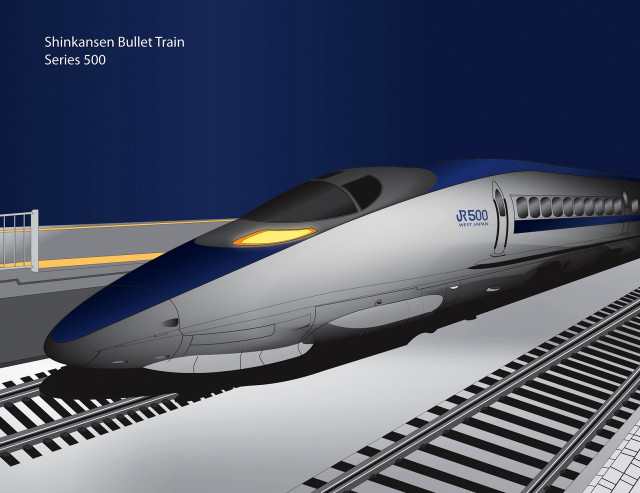Train blue sky white fence free wallpaper - medium preview image