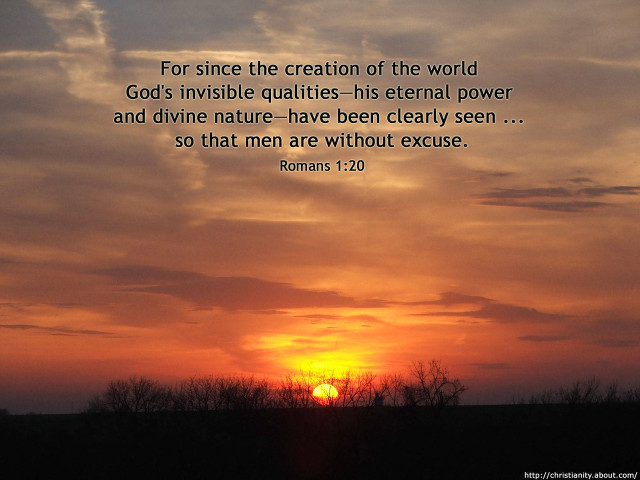 Sunset bible verse sky clouds free wallpaper - medium preview image
