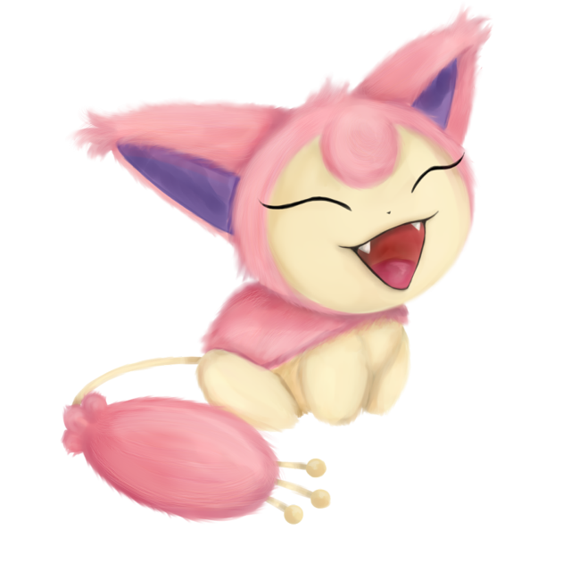 Pink cat purple hat furry free wallpaper - medium preview image