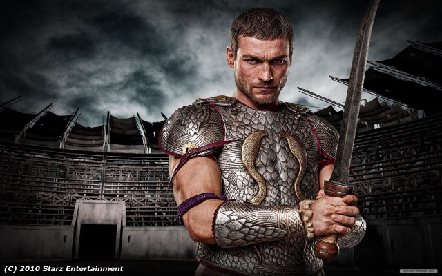 Man snake skin armor sword free wallpaper for desktop - medium preview image
