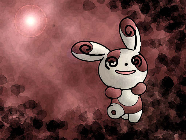 Cartoon character flying red background free wallpaper - medium preview image