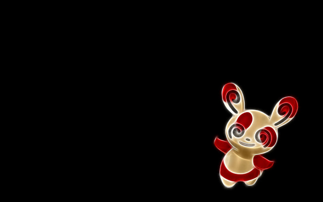 Cartoon character red white tail free wallpaper - medium preview image