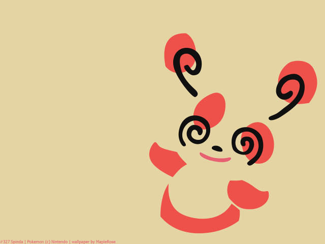 Cartoon red nose black eyes free wallpaper - medium preview image