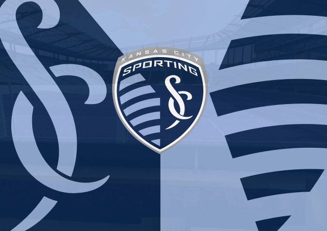 Soccer logo blue background stripes free wallpaper for desktop - medium preview image