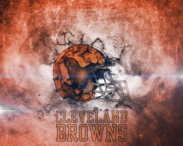 Cleveland browns football helmet cracked free wallpaper - medium preview image
