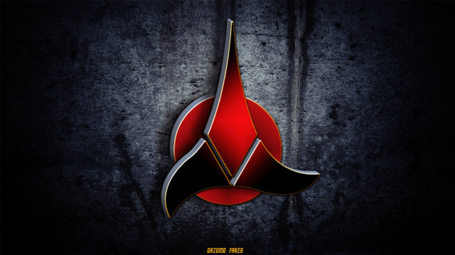 Star trek emblem dark red free wallpaper - medium preview image