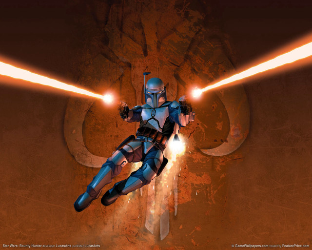 Star wars character flying lights free wallpaper - medium preview image