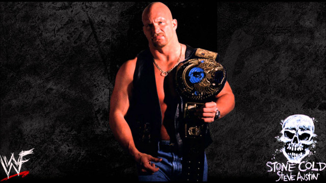 Man holding wrestling ring skull free wallpaper - medium preview image