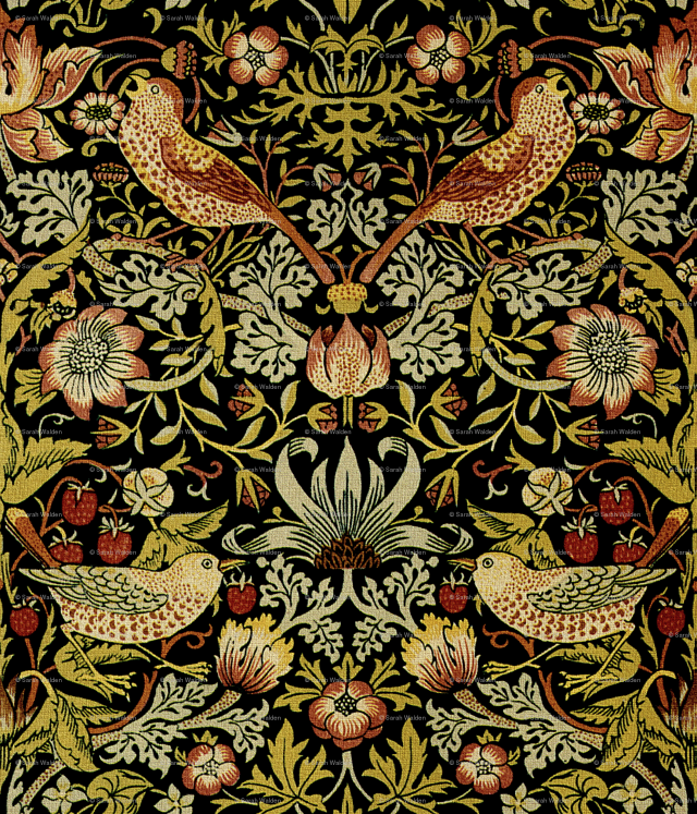Birds flowers black background red free wallpaper - medium preview image