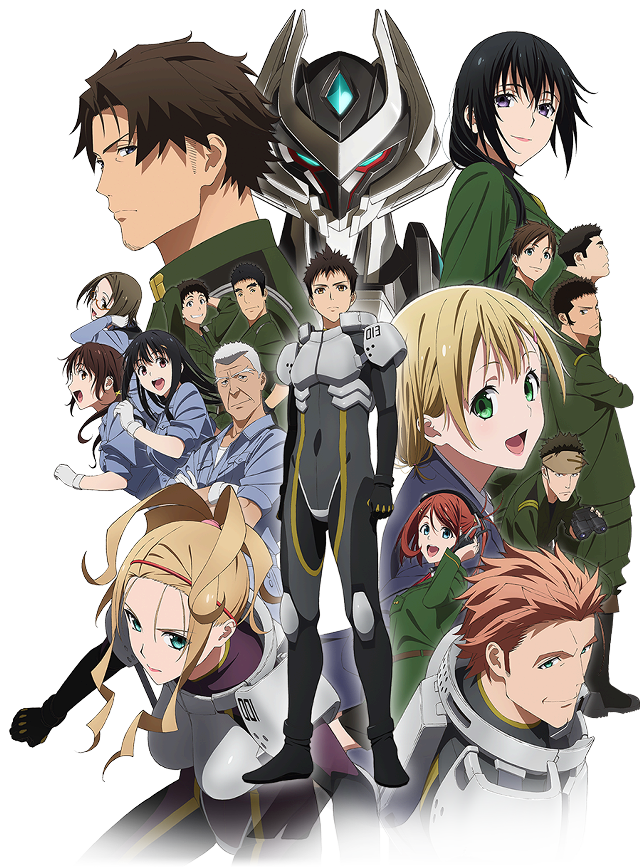 Anime characters robot sword man free wallpaper - medium preview image
