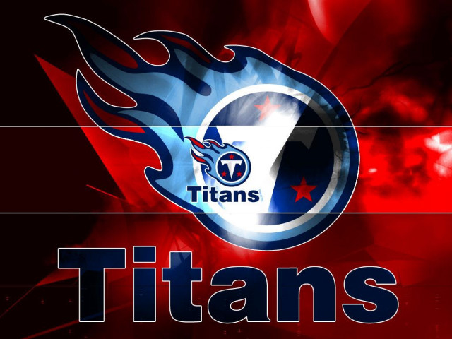 Titans logo red background blue #2 free wallpaper - medium preview image