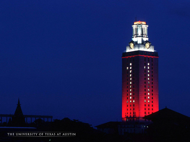 Tall building clock night red free wallpaper - medium preview image