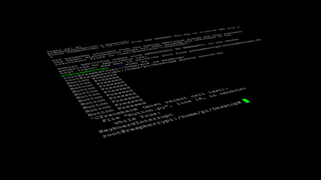Computer screen green line black free wallpaper - medium preview image