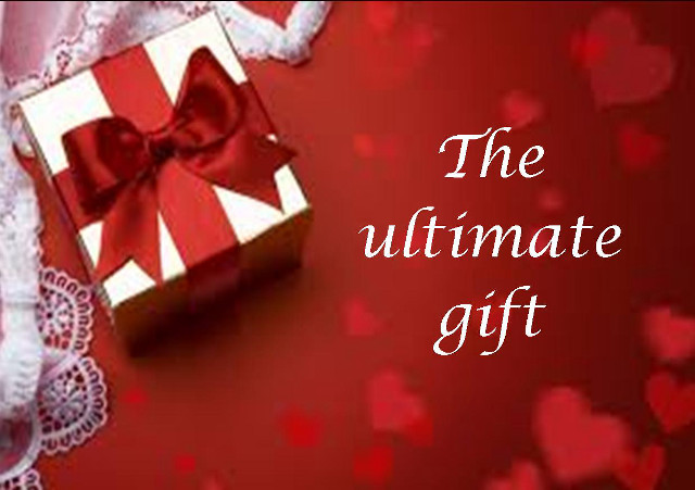 Red box bow white lace free wallpaper - medium preview image