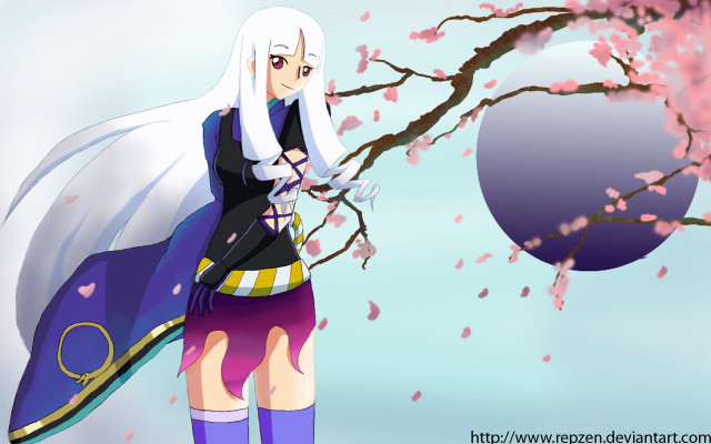 Alice prin flowers sword anime free wallpaper - medium preview image