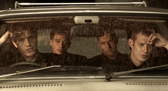 Three men car hands head free wallpaper - medium preview image