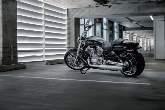 Motorcycle parking garage building windows free wallpaper - medium preview image