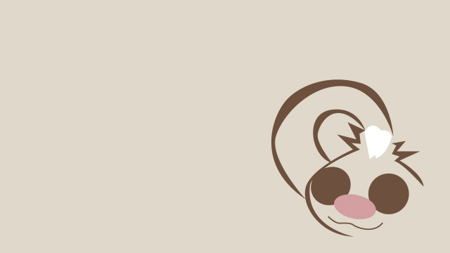 Cartoon character pink nose brown free wallpaper - medium preview image