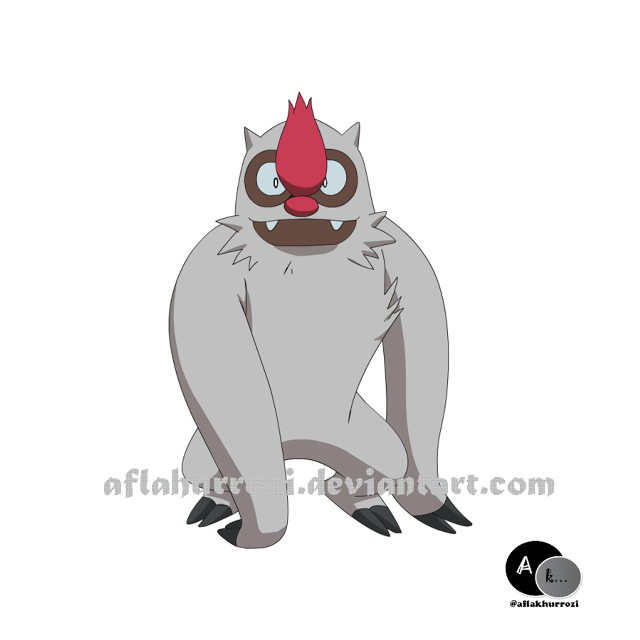 Cartoon character red nose gray free wallpaper - medium preview image