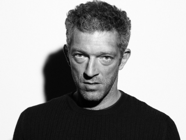 Man black sweater serious white free wallpaper - medium preview image