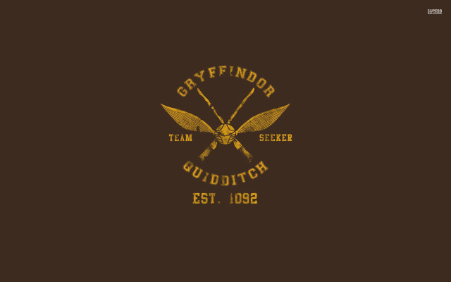 Brown background yellow logo crossed free wallpaper - medium preview image
