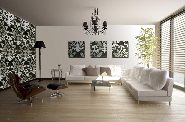 Living room modern european ink #5 free wallpaper - medium preview image