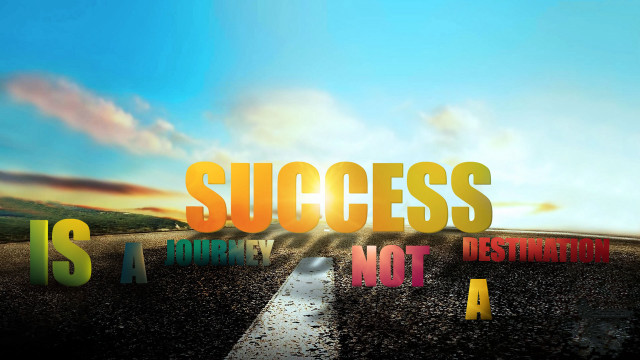 Success road sky clouds sun free wallpaper - medium preview image