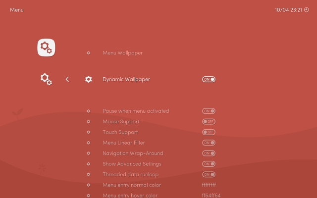 Red background icons white line free wallpaper - medium preview image