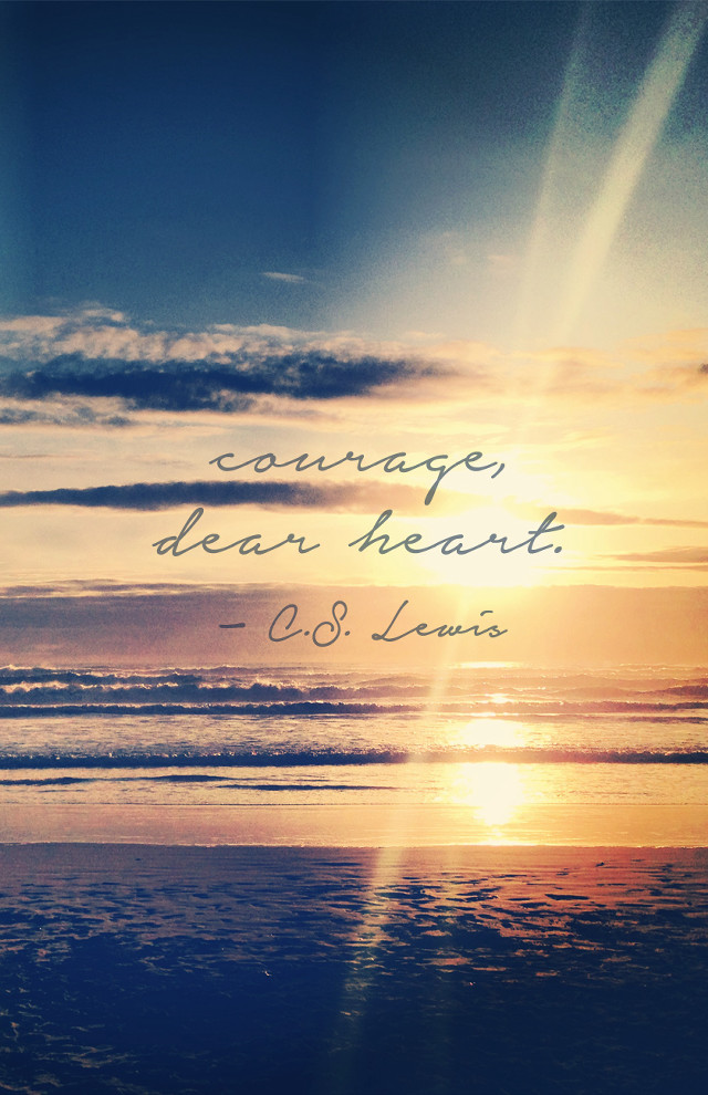 Sunset beach quote wave background free wallpaper - medium preview image