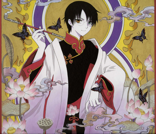 Man kimono butterflies flower sun free wallpaper - medium preview image