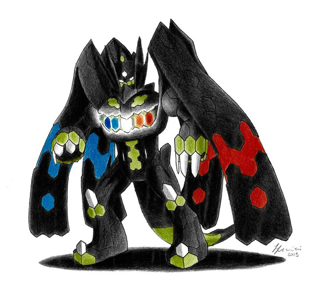 Black red cat green blue free wallpaper - medium preview image