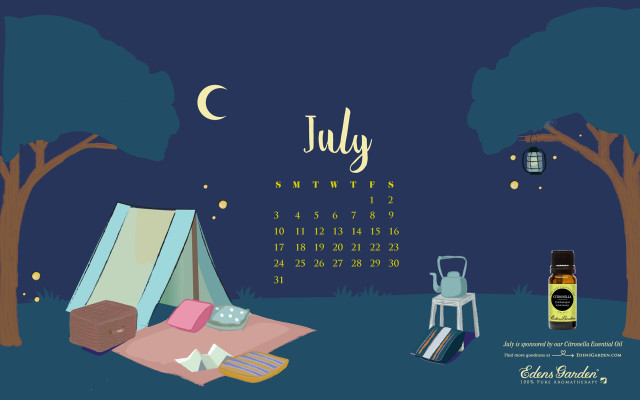 Full moon starry woods camping free wallpaper - medium preview image