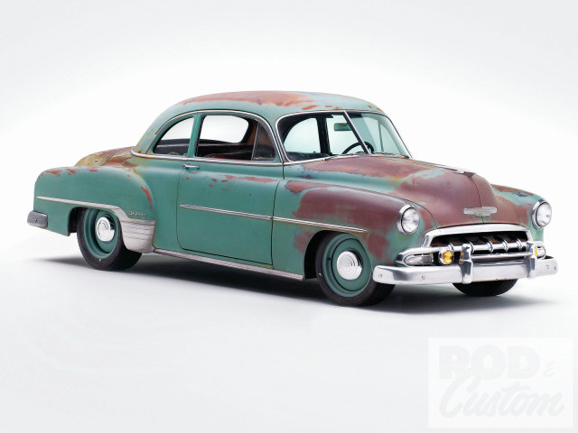 Green brown car rust hood free wallpaper - medium preview image