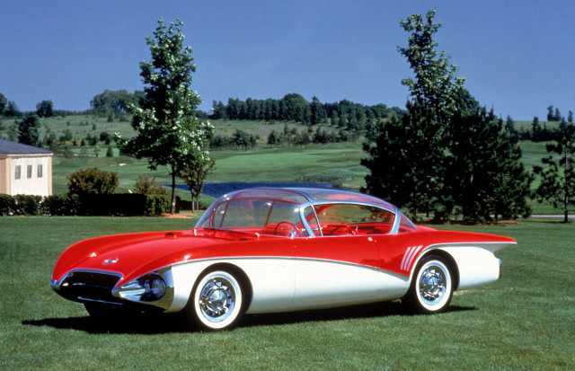 Red white car field house free wallpaper - medium preview image