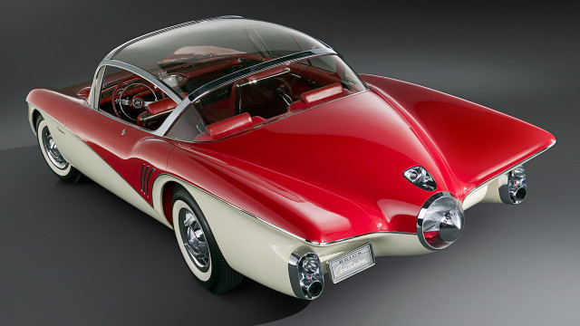 Red white car hood flattop free wallpaper - medium preview image