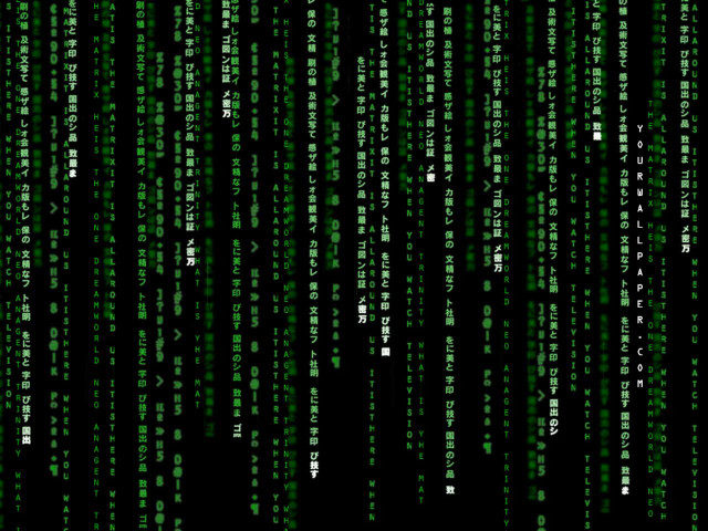 Black green numbers background white free wallpaper - medium preview image