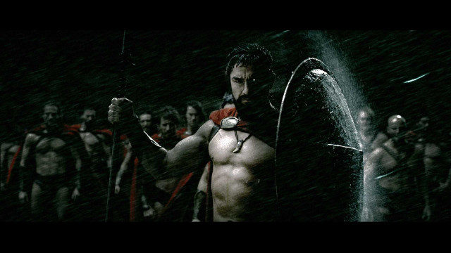 Man sword shield rain men free wallpaper - medium preview image