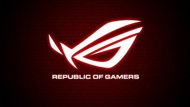 Red white logo gaming company free wallpaper - medium preview image