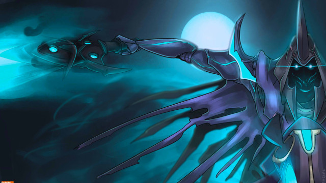Giant alien sword glowing light free wallpaper - medium preview image