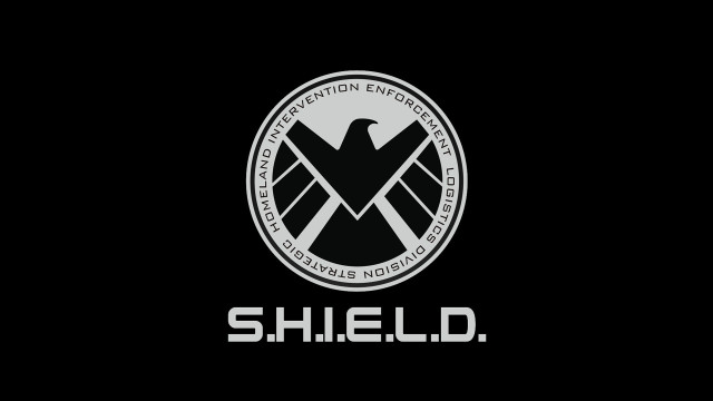 Black white logo shield design free wallpaper - medium preview image