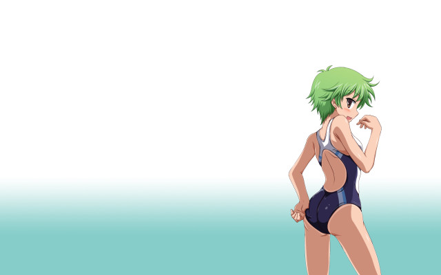 Woman bathing suit surfboard water free wallpaper - medium preview image