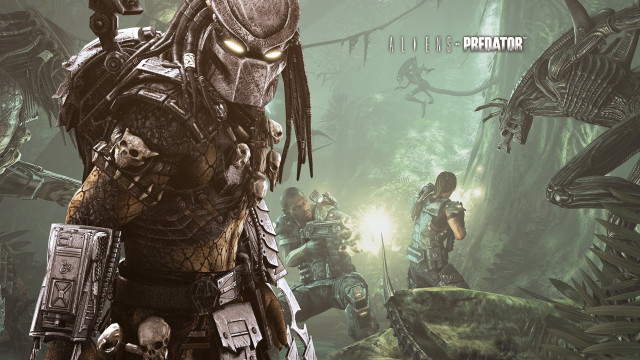 Predator forest alien creatures background free wallpaper for desktop - medium preview image