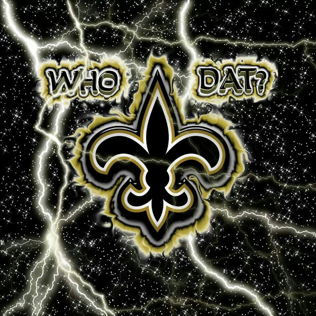 Saints logo lightning stars who free wallpaper - medium preview image