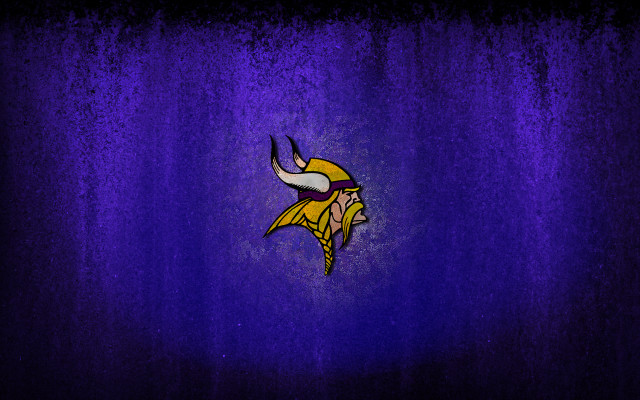 Vikings logo purple background black free wallpaper - medium preview image
